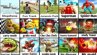 Thumbnail: NEW UPDATE HANTU HAMOOD HORROR 😱 MODE INDIAN BIKES DRIVING 3D game cartoon || Franklin new mod