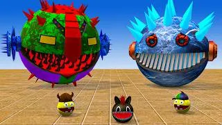 Thumbnail: MS PACMAN & NEW RED PACMAN VS TWO YELLOW MONSTER PACMAN FIGHTING IN POKEMON #2026 EPIC 3D BATTLE !!!
