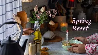 Thumbnail: Hello Spring! Refreshing my home for spring, Adding whimsical decor in my kitchen, apartment reset