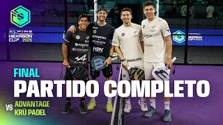 Thumbnail: PARTIDO COMPLETO | Advantage vs Krü Padel masculino | FINAL | Hexagon Cup 2026