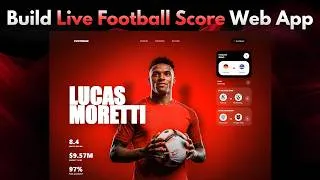 Thumbnail: Built a Live Football Score Dashboard Using React & RapidAPI During FIFA World Cup 2026