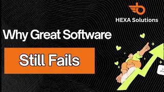 Thumbnail: Why Many Software Projects Fail After Delivery | Hexa Solutions