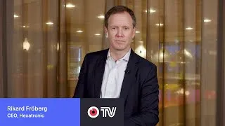 Thumbnail: Hexatronic Group's CEO Rikard Fröberg in an interview about the Year-end report, 2025