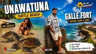 Thumbnail: Met Sea Turtles & Team India in Sri Lanka! 🐢🇮🇳 (Galle Fort Full Guide | Saying Goodbye to Sri Lanka 