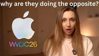 Thumbnail: Apple Is Betting Against AI Hype | WWDC Analysis
