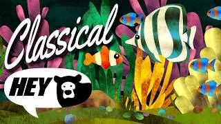 Thumbnail: Hey Bear Bedtime - Classical Underwater Reef - Relaxing Video with Music