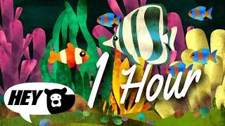 Thumbnail: Hey Bear Bedtime - Relaxing Underwater Reef - Calming Video with Tropical Lullaby Music