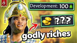 Thumbnail: I Played Tall as a GOD-KING to get FILTHY RICH in CK3