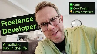 Thumbnail: Realistic day in the life of a freelance developer | Tackling a WordPress client project!