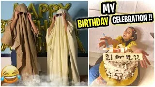 Thumbnail: Funny and Sasti Birthday Celebration of a YouTuber 🥳 | Hey Rakshita!