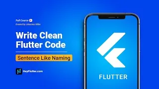 Thumbnail: Write Clean Flutter Code - Sentence Like Naming
