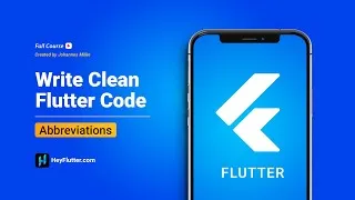 Thumbnail: Write Clean Flutter Code - Abbreviations