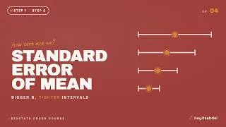 Thumbnail: BIOSTATS CRUSH COURSE: standard error of mean (SEM)
