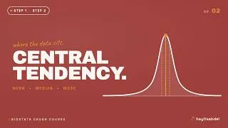 Thumbnail: BIOSTATS CRUSH COURSE: measures of central tendency