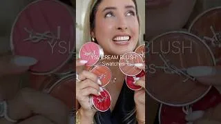 Thumbnail: NEW YSL CREAM BLUSH Swatches 🎀 I BOUGHT ALL the SHADES so YOU Don’t Have To 🥰