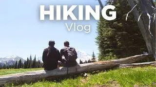 Thumbnail: Life in Seattle Vlog 🗻 Mount Rainier Hike, Grand Park Meadow, Lake Eleanor, Burgers & Beer