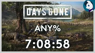 Thumbnail: Days Gone · Any% Speedrun in 7:08:58