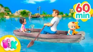 Thumbnail: Ruder, Ruder dein Boot ⛵️ Lieder für Kinder | HeyKids Kinderlieder TV