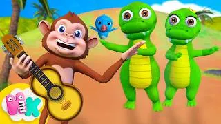 Thumbnail: A Canção Feliz 🙉🎶 Cantar e Dançar | Música Infantil para Bebês e Crianças | HeyKids