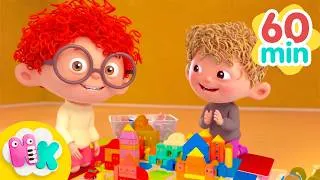 Thumbnail: Compartilhar e Dividir🧸 Canções sobre Partilha & Muito Mais | Música Infantil | HeyKids em Português