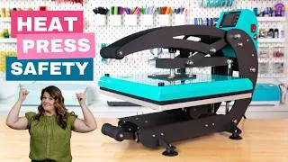 Thumbnail: Heat Press Safety Tips Every Crafter Needs
