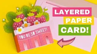 Thumbnail: Making a 3D Collapsible Card Using a Cricut Machine! | Fun Summer Project