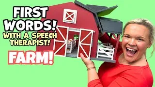 Thumbnail: First Words Farm for Babies & Toddlers | First Words, Language Learning & Speech Therapy Play