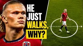 Thumbnail: Why Haaland Walks Almost the Entire Game