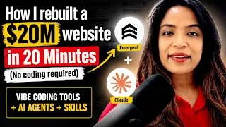 Thumbnail: How I rebuilt a $20M website under 20 minutes(Copy my skill now-No Coding Required)