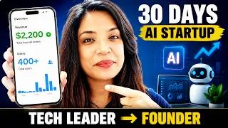Thumbnail: How I built an AI Startup in Just 30 days ( Whole Journey)
