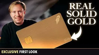 Thumbnail: Robinhood Credit Card Unboxing — It's REAL Gold!