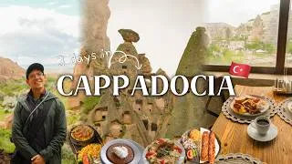 Thumbnail: Cappadocia, Turkey 🇹🇷 | Green & Red Tour | Underground Cities, Stunning Valleys | 3-Day Travel Vlog