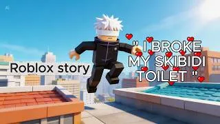 Thumbnail: The Roblox Story " HOW I BROKE MY SKIBIDI TOITEL BRAINROT "