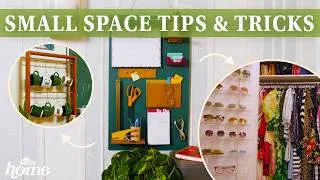 Thumbnail: Small Space Organization Guide: Storage Hacks & DIYs | HGTV Home