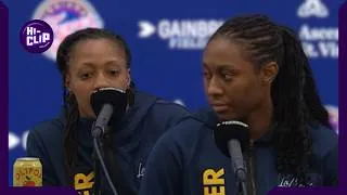 Thumbnail: Aliyah Boston and Kelsey Mitchell on the Fever EXPERIMENTING with primary ball handlers