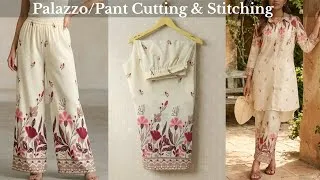 Thumbnail: Plus Size Palazzo Pant Cutting & Stitching || How To Cut Plus Size Pant || Loose Plazo