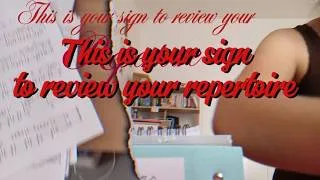Thumbnail: This is your sign to review your repertoire