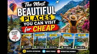Thumbnail: The Most Beautiful Places You Can Visit for Cheap