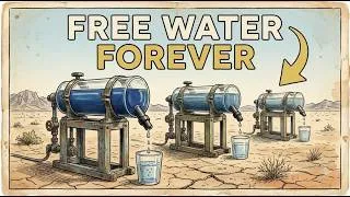 Thumbnail: Nobel-Winning Scientist Just Built a Device That Pulls Water From Desert Air — No Electricity