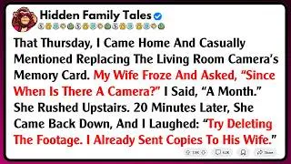 Thumbnail: That Thursday, I Came Home And Casually Mentioned Replacing The Living Room Camera’s Memory...