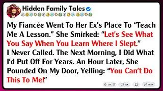 Thumbnail: My Fiancée Went To Her Ex’s Place To “Teach Me A Lesson.” She Smirked, “Let’s See What You Say...