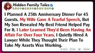 Thumbnail: I Planned A 25th Anniversary Dinner For 45 Guests. My Wife Gave A Tearful Speech, But My Son...