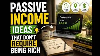 Thumbnail: Passive Income Ideas That Don’t Require Being Rich