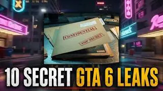 Thumbnail: 🎮 10 GTA 6 Secrets Rockstar Doesn't Want You To Know! 🤯
