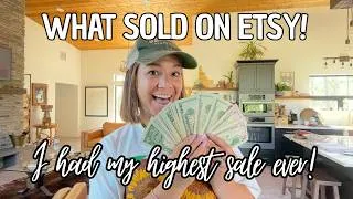 Thumbnail: What sold in my vintage Etsy shop in July!