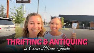 Thumbnail: Thrifting and Antiquing in Coeur d'Alene, Idaho! | Thrift with me