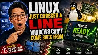 Thumbnail: Linux Just Crossed a Line Windows Can't Come Back From