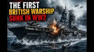 Thumbnail: The FIRST British Warship Sunk by Germany in WW2 | HMS Courageous