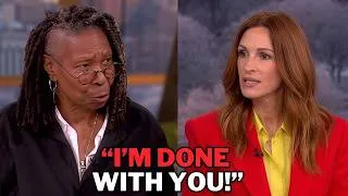 Thumbnail: Julia Roberts Walks Off The View After Whoopi Goldberg Pushes Too Far