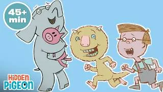 Thumbnail: Elephant & Piggie + More Wellness Read-Alouds for Kids Compilation 📚💕 | Hidden Pigeon Channel